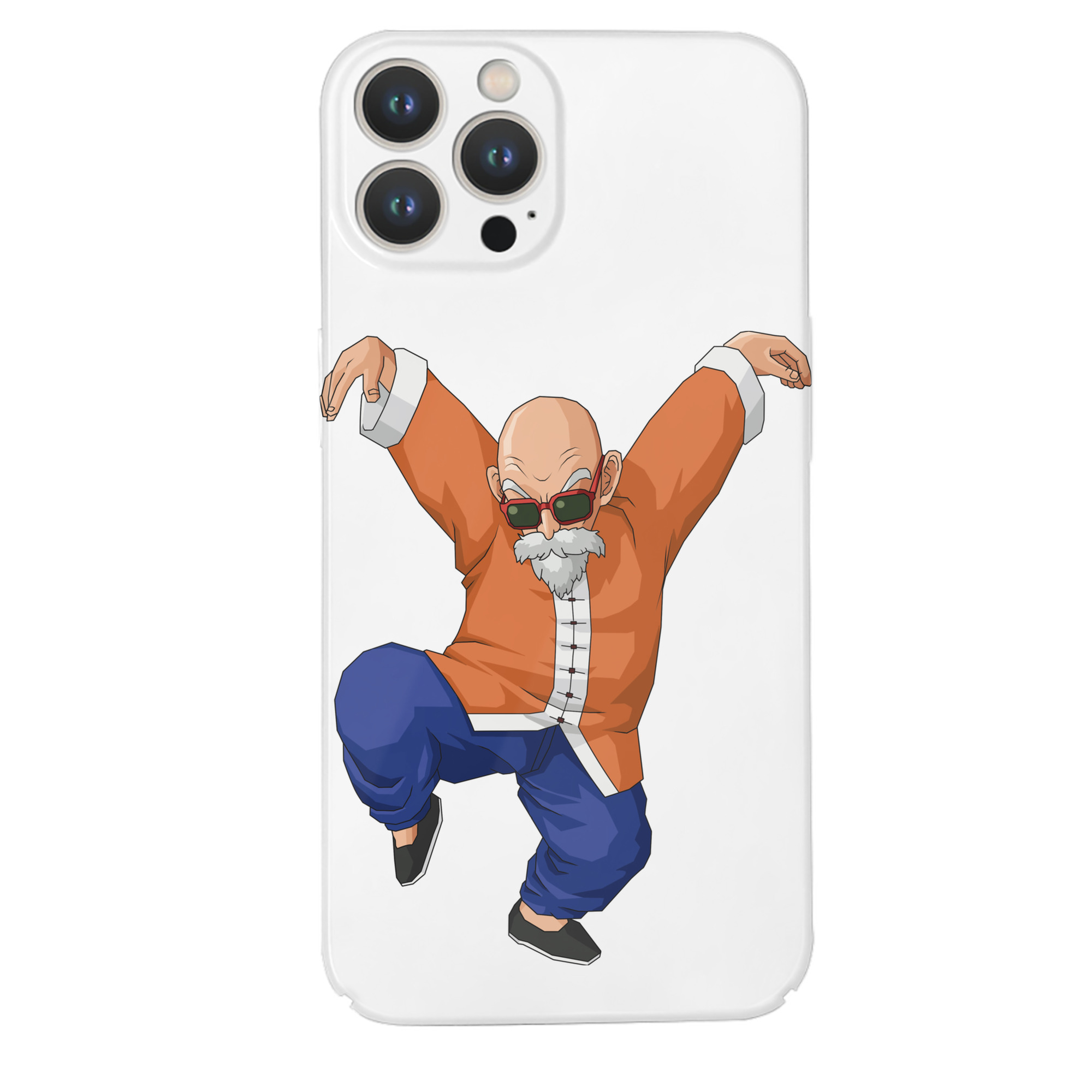 （画像用） ドラゴンボール 亀仙人（かめせんにん） DRAGON BALL Master Roshi Kame Sennin 【iPhone 14シリーズ対応】ハードケース